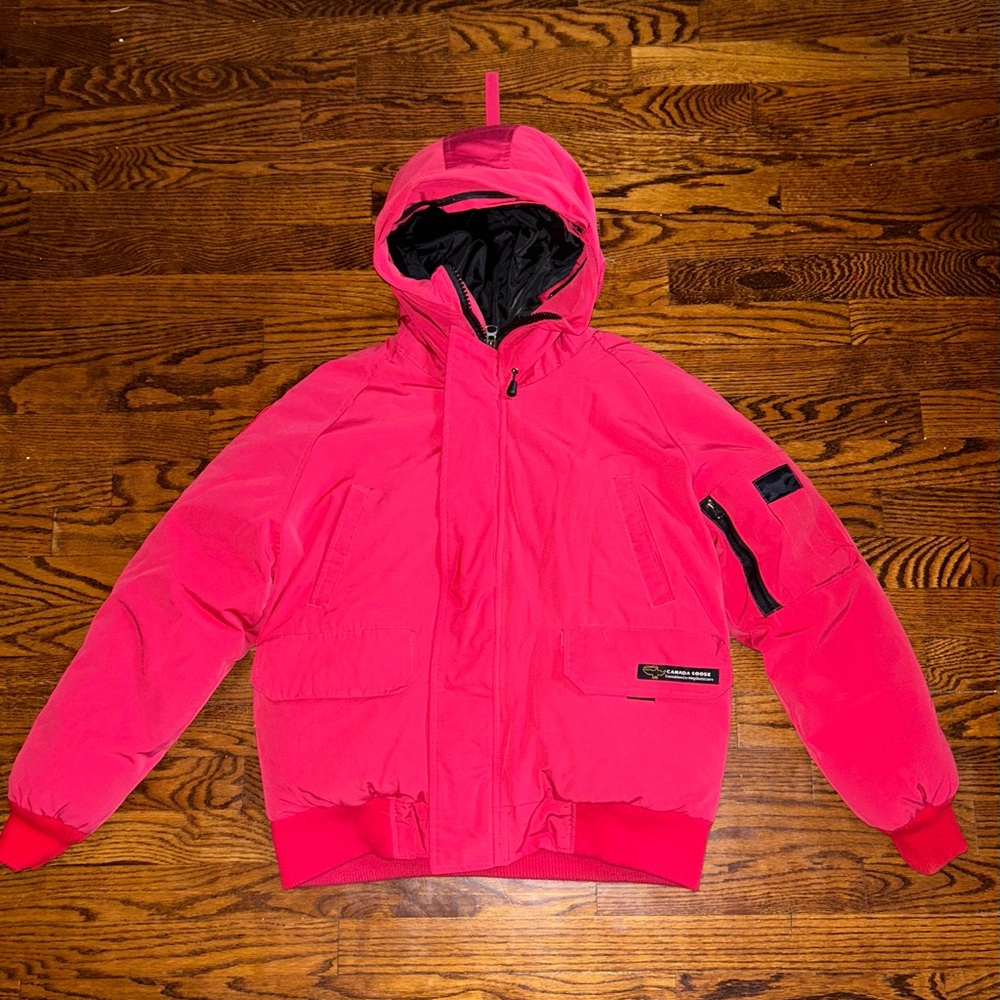 Canada Goose Women's Red Parka Jacket